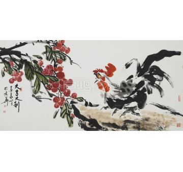 墨豪国画花鸟大吉大利字画之家