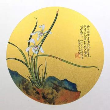 宋卓逍国画花鸟兰字画之家