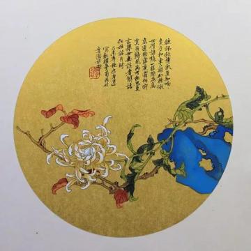 宋卓逍国画花鸟菊字画之家
