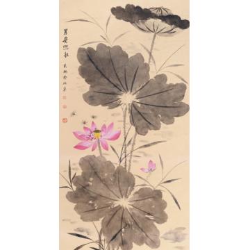 李天旭国画花鸟芳姿照水字画之家