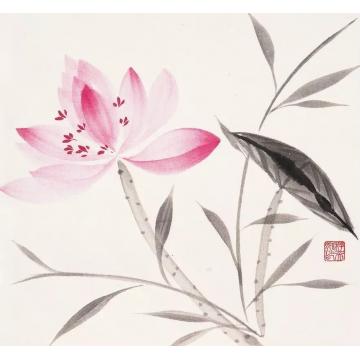 李天旭国画花鸟娇字画之家