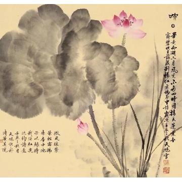 李天旭国画花鸟明日字画之家