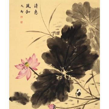 李天旭国画花鸟清惠风和字画之家