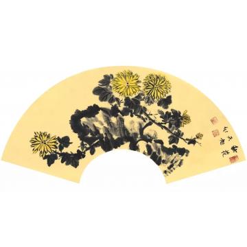 李天旭国画花鸟秋花字画之家