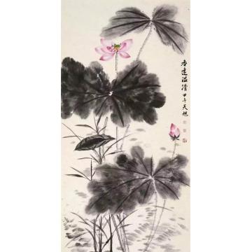 李天旭国画花鸟香远溢清字画之家
