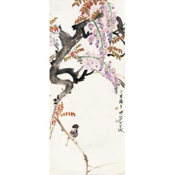 关山月国画动物山禽字画之家