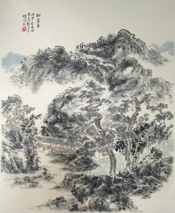 国画家潘晓鸣字画之家