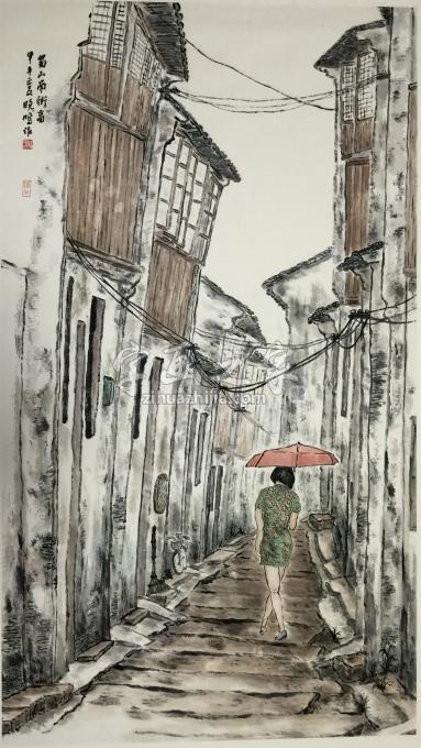 国画家潘晓鸣字画之家