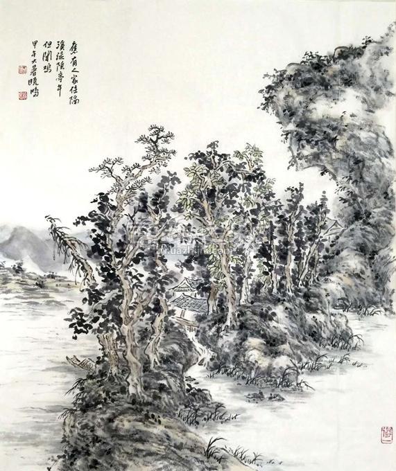 国画家潘晓鸣字画之家