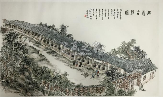 国画家潘晓鸣字画之家