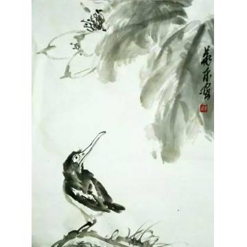 雪华冬国画花鸟雪华冬花鸟画作字画之家