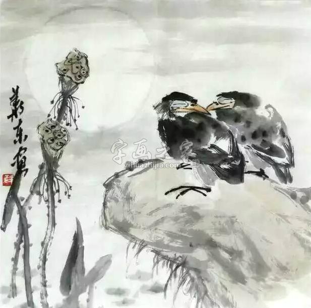 国画家雪华冬字画之家