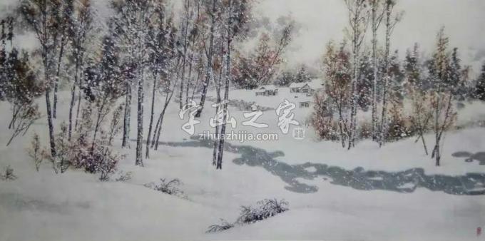 国画家雪华冬字画之家