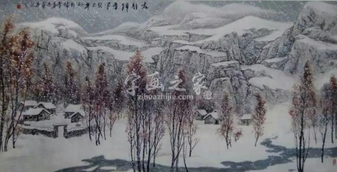 国画家雪华冬字画之家