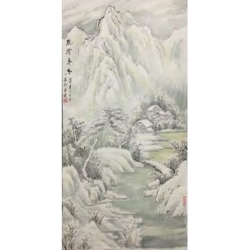 黄洪堂国画山水瑞雪丰年字画之家