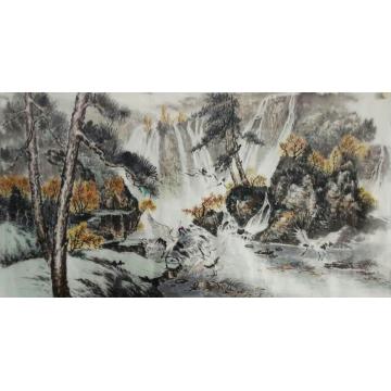 张福臣国画山水张福臣山水画作字画之家