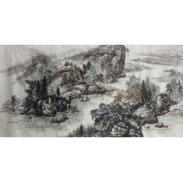 张福臣国画山水张福臣山水画作字画之家
