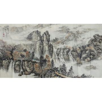 张福臣国画山水张福臣山水画作字画之家