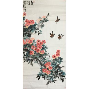 姜愿秋国画花鸟鸟语花香字画之家
