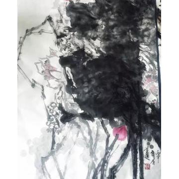 黄进国画花鸟荷字画之家