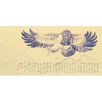 陈水平国画动物鹏程万里字画之家