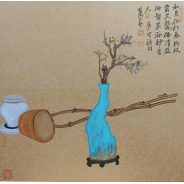 萧艺油画静物萧艺静物画作字画之家