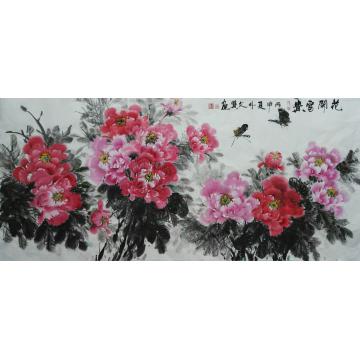 陈文赞国画花鸟花开富贵字画之家