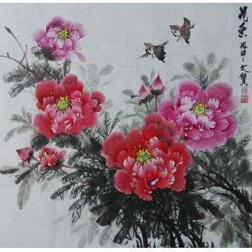 陈文赞国画花鸟花香字画之家