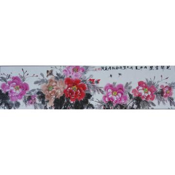 陈文赞国画花鸟花开富贵字画之家