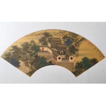 张应平油画风景兰山晓雾字画之家