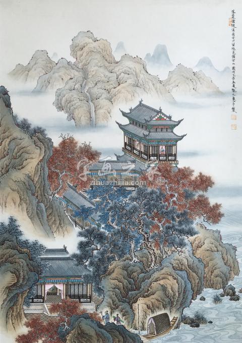 国画家张应平字画之家