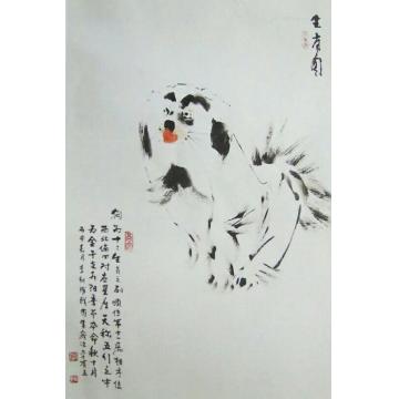 李朝胜国画动物生肖图字画之家