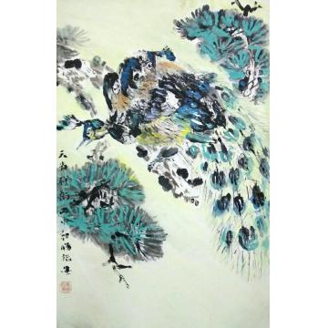 李朝胜国画动物天雀祥韵字画之家