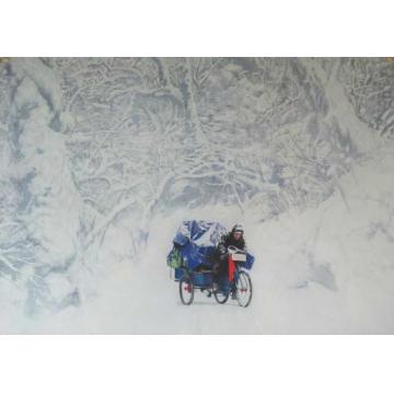 廖贵兴国画人物踏雪字画之家