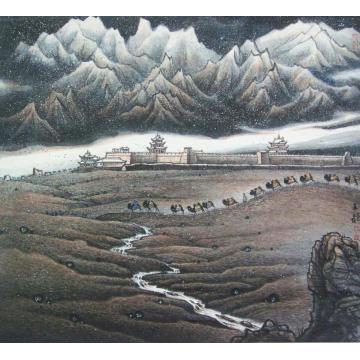 梁玉龙油画风景梁玉龙风景画作字画之家