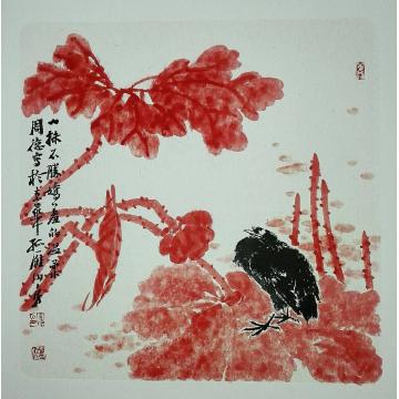周德国画花鸟周德花鸟画作字画之家