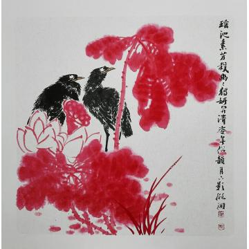 周德国画花鸟周德花鸟画作字画之家
