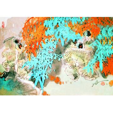 孙光国画人物孙光人物画作字画之家