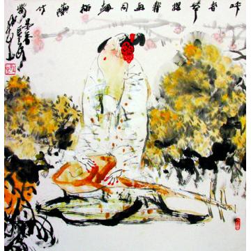孙光国画人物孙光人物画作字画之家