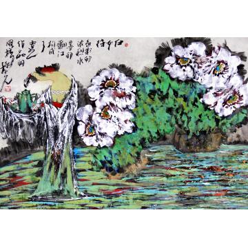 孙光国画人物孙光人物画作字画之家