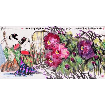 孙光国画人物孙光人物画作字画之家