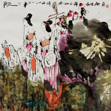 孙光国画人物孙光人物画作字画之家