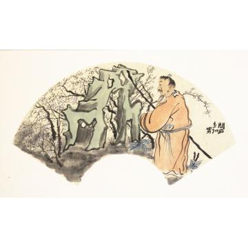 罗立纲国画人物问石字画之家