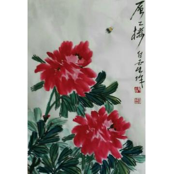 白玉生国画花鸟白玉生花鸟画作字画之家