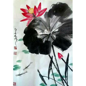 白玉生国画花鸟白玉生花鸟画作字画之家