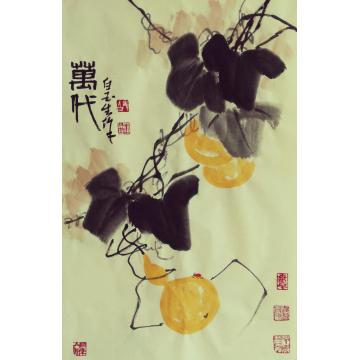白玉生国画花鸟万代字画之家