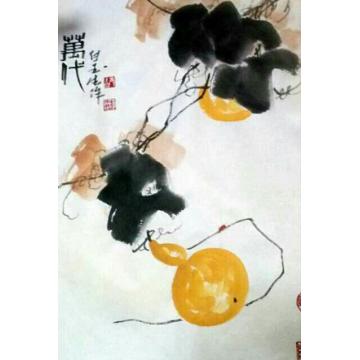 白玉生国画花鸟万代字画之家