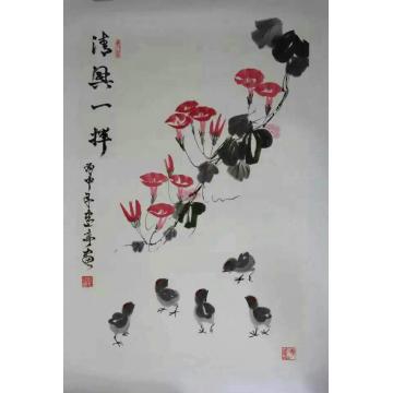 李建亭国画花鸟李建亭花鸟画作字画之家
