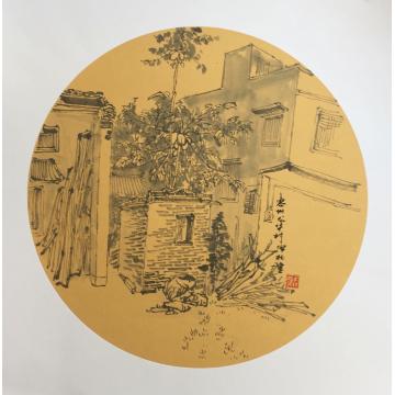 李绵松油画风景惠州龙华村字画之家
