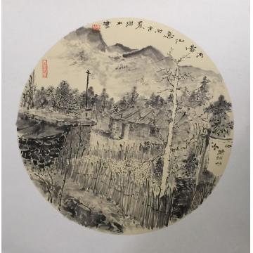李绵松油画风景沂蒙记忆字画之家
